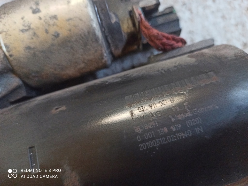 Стартер 2.0 tdi 170 km quattro audi a4 b8 03l911021b Недорого