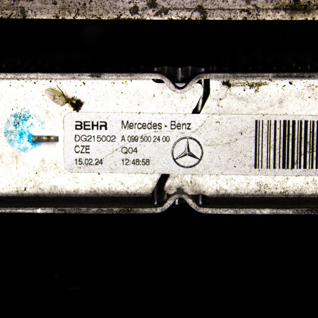 фото №8, Mercedes-benz c w205 2015 радіатор / комплект