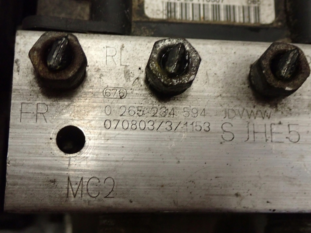 фото №6, Honda frv fr-v 2.2d 05- насос abs 0265950715