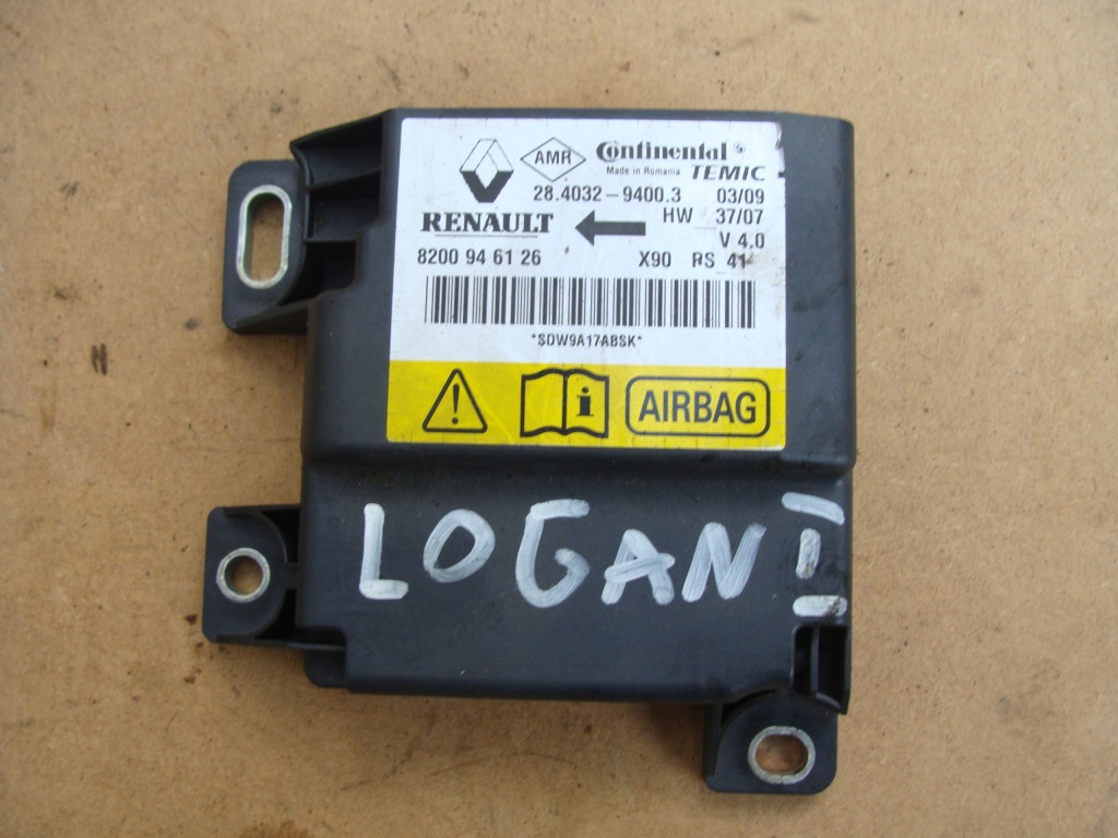 фото №1, Датчик модуль подушка безпеки dacia logan i dacia sandero i 8200946126