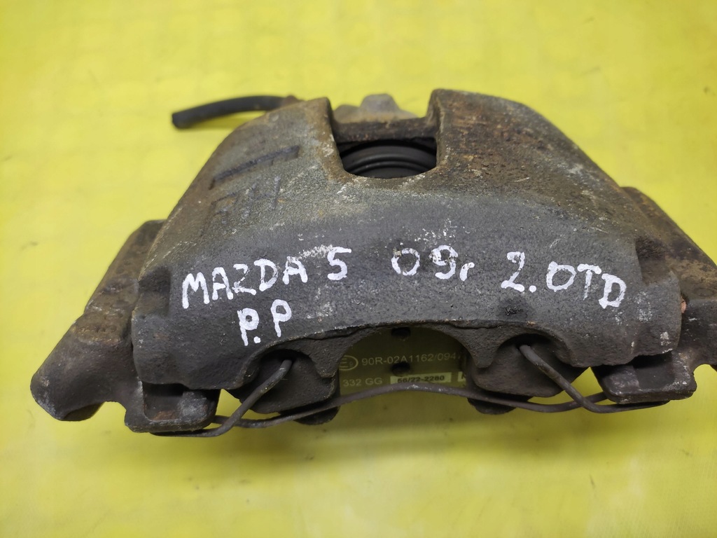 фото №5, Mazda 5 2.0 td супорт гальмівний правий перед