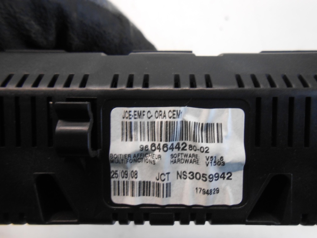 фото №3, Дисплей радіо peugeot 308 t7 9664644280 #