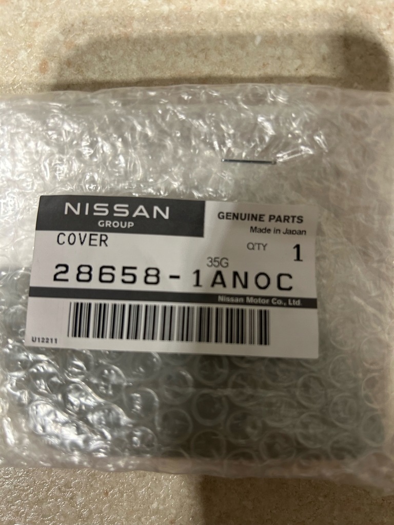 фото №1, Заглушка розпилювача nissan оригінальний номер 286581an0c