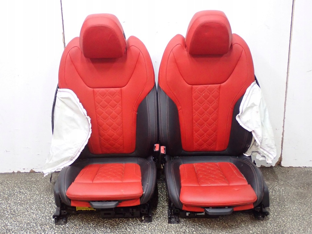 фото №4, Комплект сидений europa оригинал кожа rossa bmw 4 i4 g26 24r