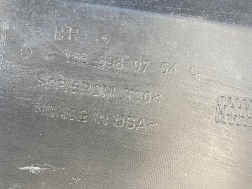 Mercedes-benz ml w166 gle молдинг поріг ліва a1666980754 Зі Шроту