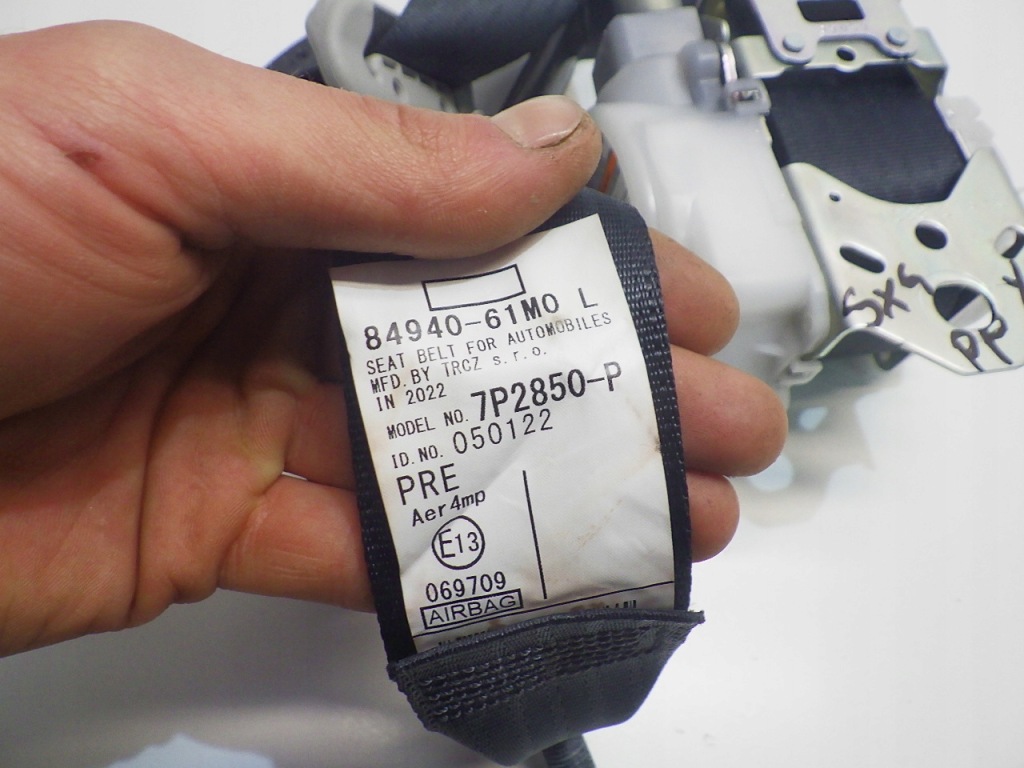 фото №3, Sx4 s cross 2022 pas безпеки лівий перед