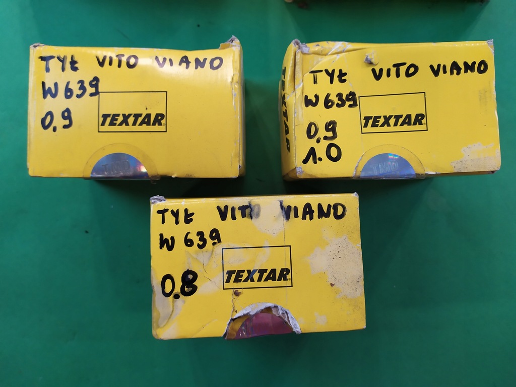 фото №7, Тормозные колодки тормозные задняя mercedes vito viano w639