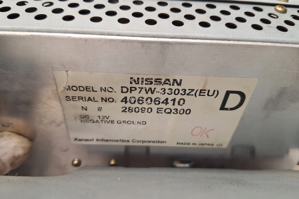 фото №11, Дисплей head-up nissan x-trail t30 283a0eq400 2.2l дизель 100kw 2005