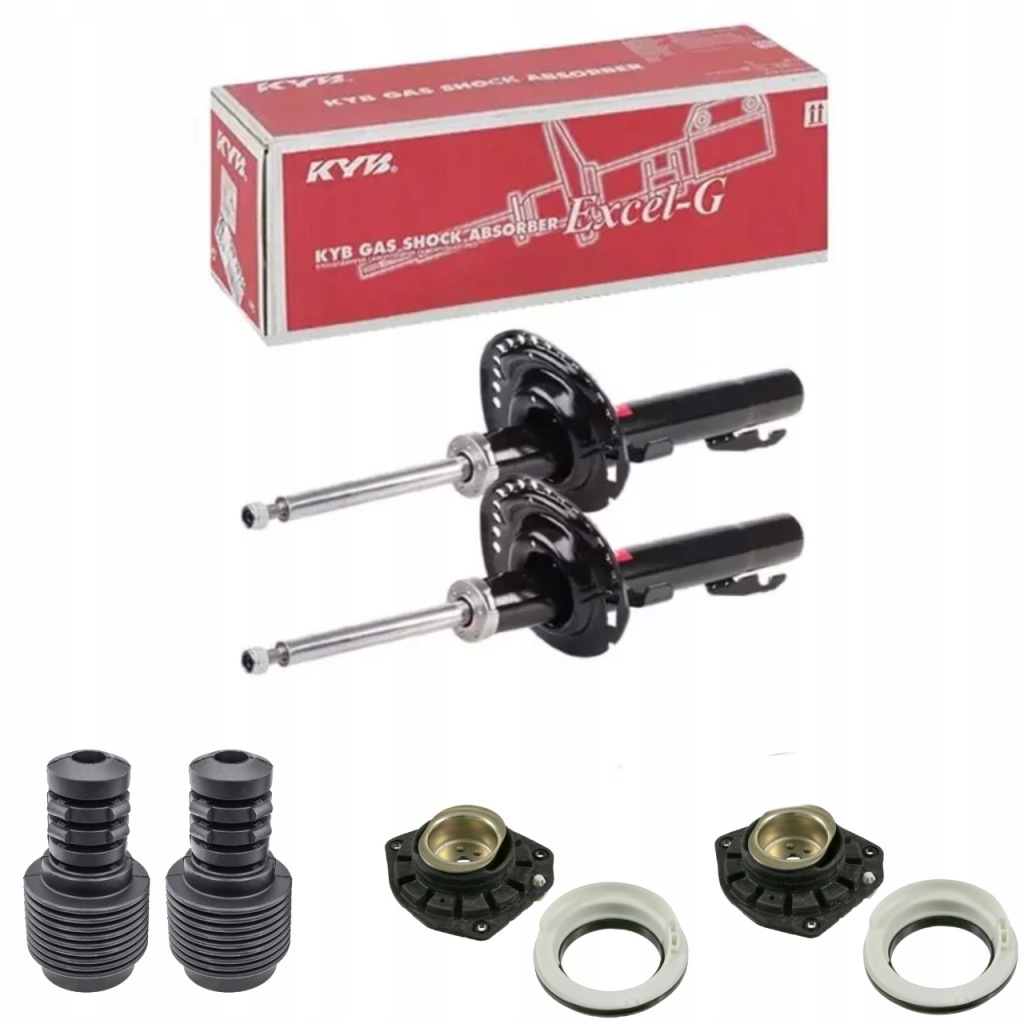 фото №1, Амортизатори перед + відбійники подушки безпеки підшипник scenic ii 03- grand scenic ii