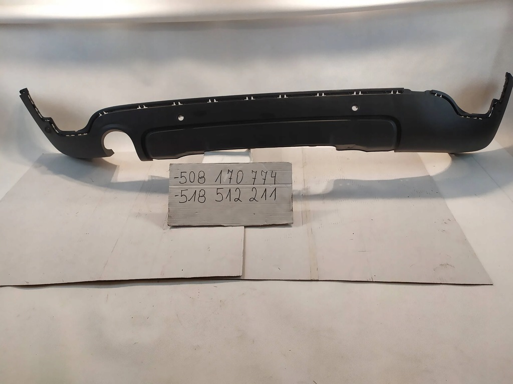 фото №6, Накладка бампера задняя mini cooper f60