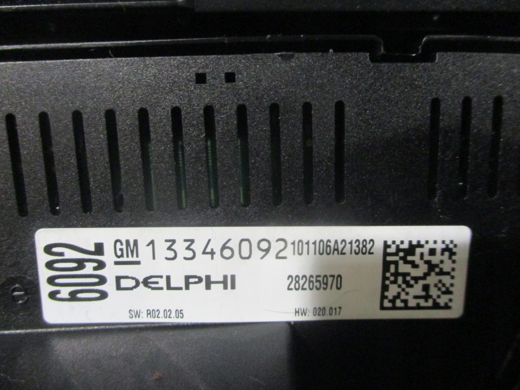 Панель кондиционера радио opel meriva b ii przedlift 10-12 13346043 13346092 Недорого