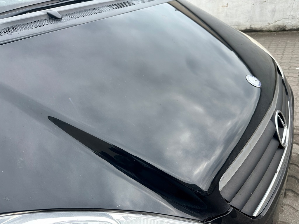 фото №7, Mercedes a klasa w169 капот крышка двигателя крышка багажника czarna лак 696