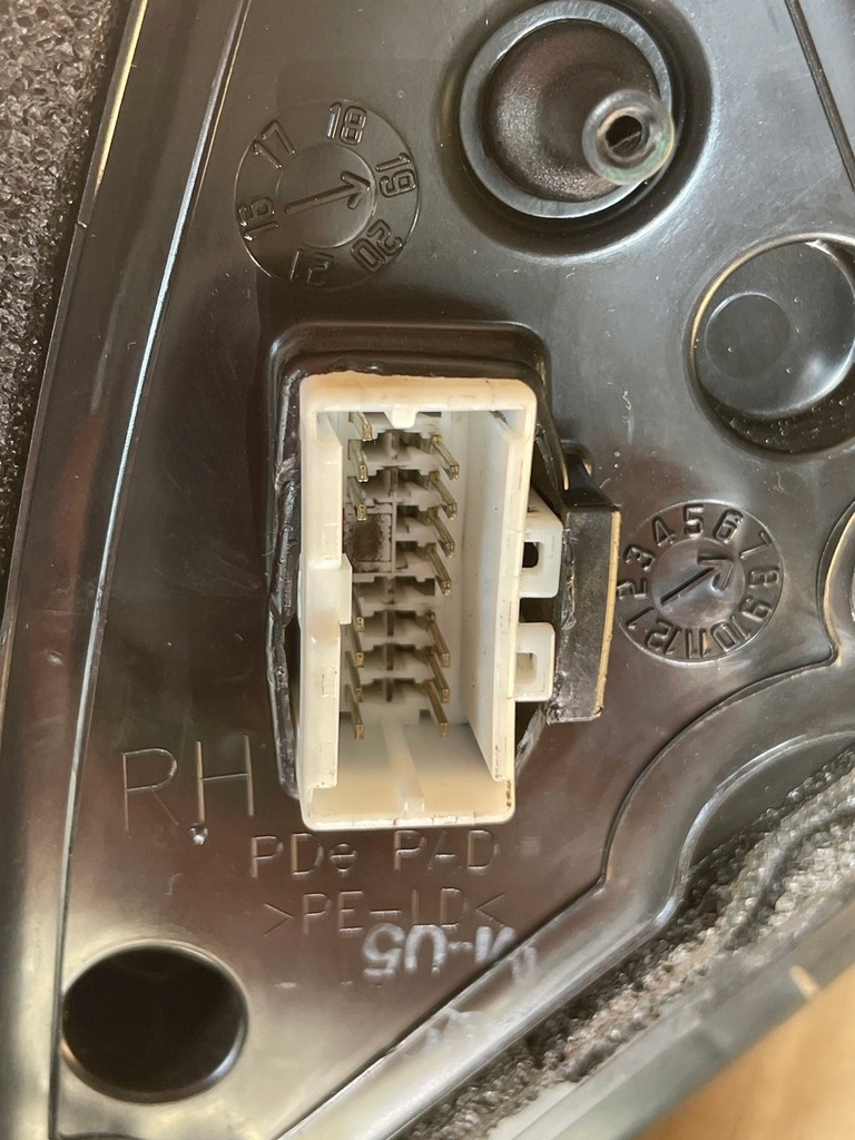 фото №8, Hyundai i30 i30 iii зеркало правое 14 pin europa цвет pae