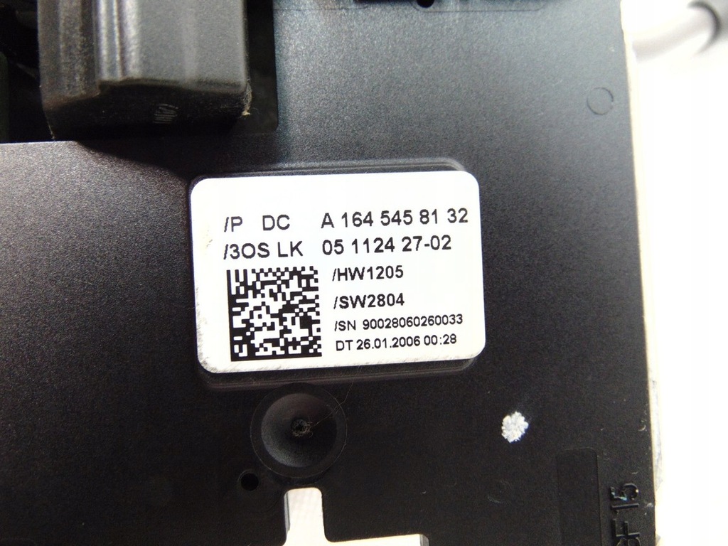 фото №5, Переключатели датчик kąta поворота a1645458132 mercedes r w251 w164 v251