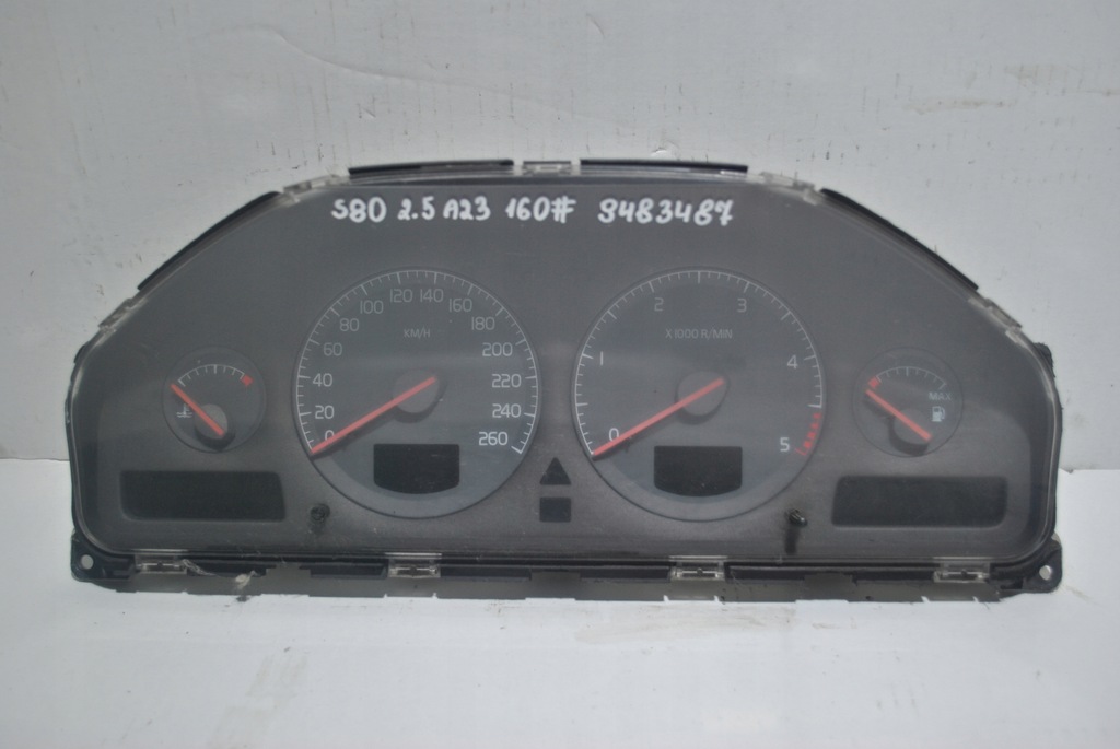 фото №1, Счетчик приборы vovlo s80 2.5 9483487