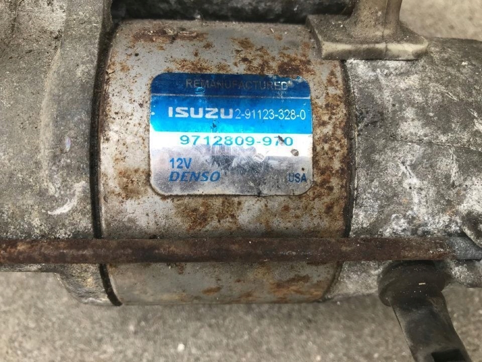 фото №7, Стартер isuzu rodeo 9712809-970
