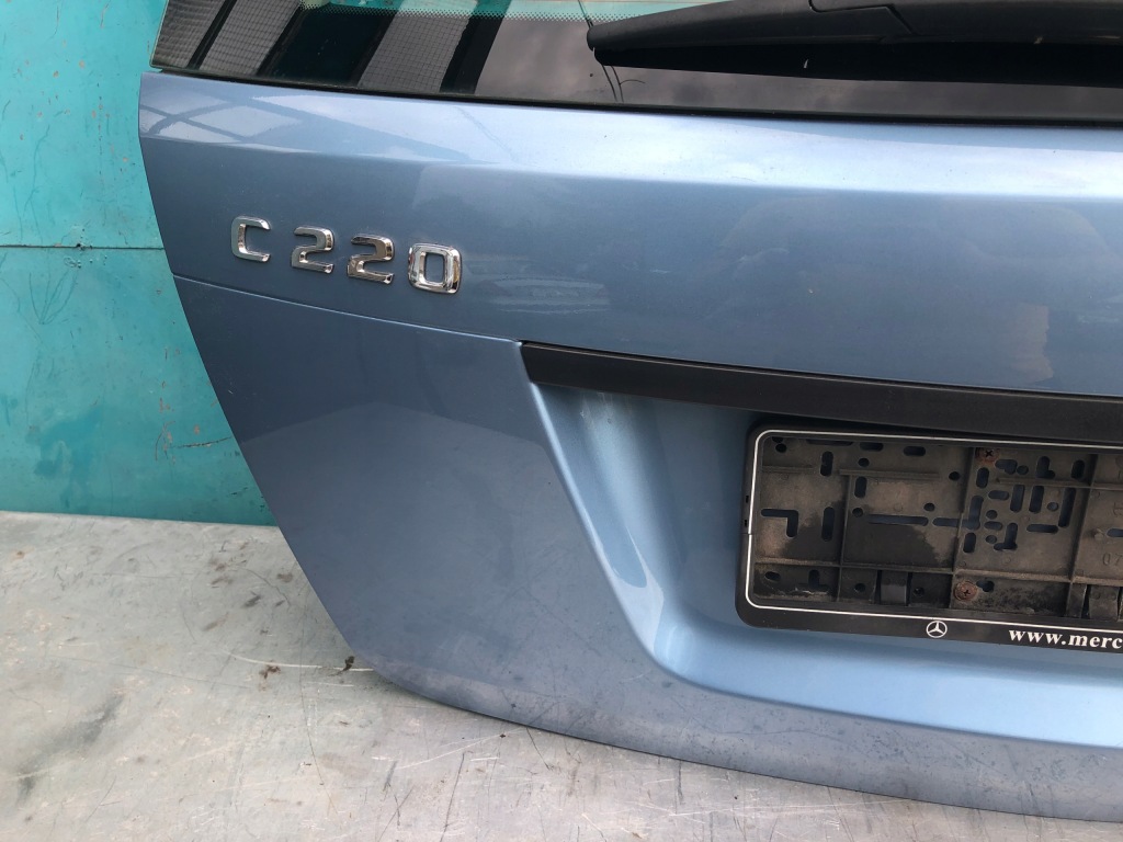 фото №2, Mercedes w204 kombi крышка багажника задняя задняя c230