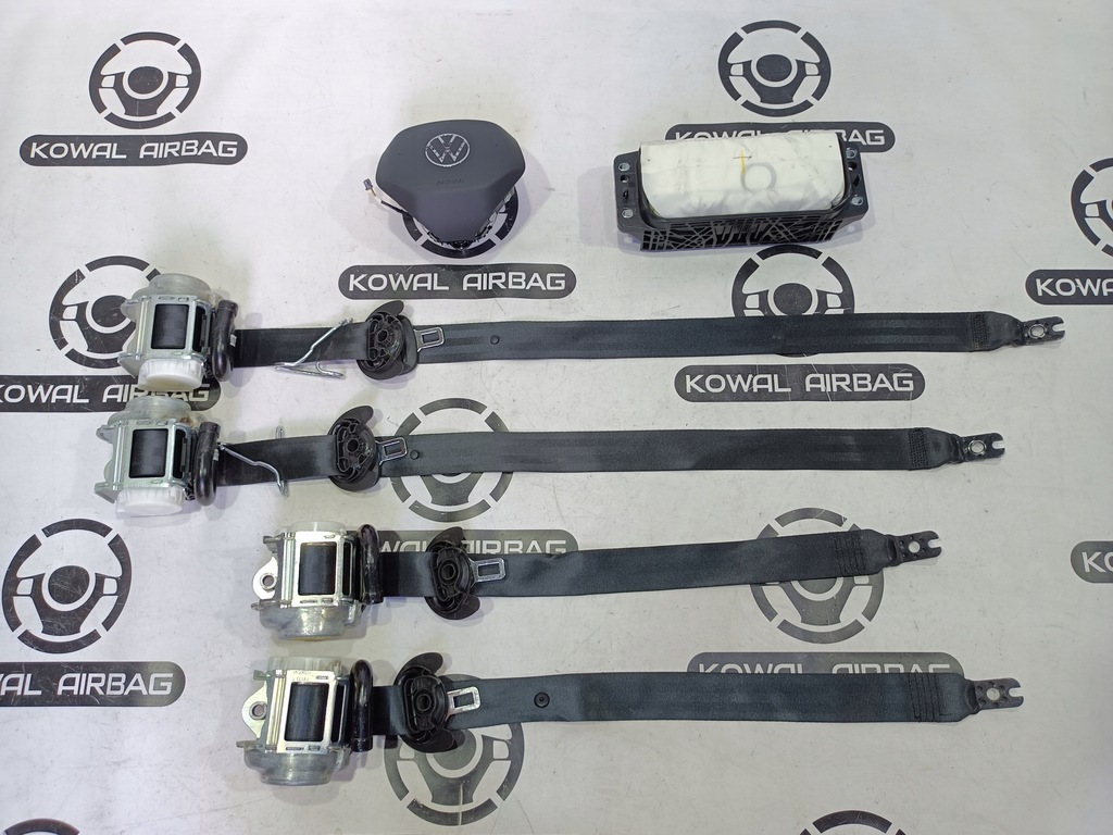 фото №5, Vw t-roc troc lift 2022 приборная панель консоль подушка безопасности подушки безопасности ремни oryg демонтаж