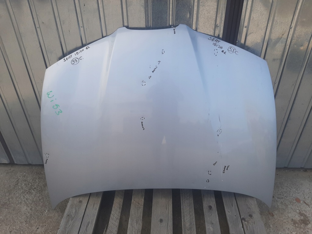 Купить Капот крышка двигателя seat ibiza 3 6l рестайлинг  2006-2009 цвет ls7y