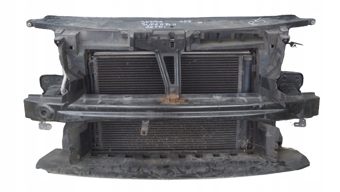 фото №1, Pas передній радіатор skoda superb ii lift 1.6 tdi