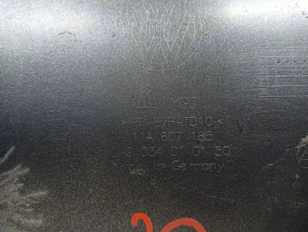 фото №8, M20 vw id.4 11a 20- молдинг бампера перед передня 11a807185