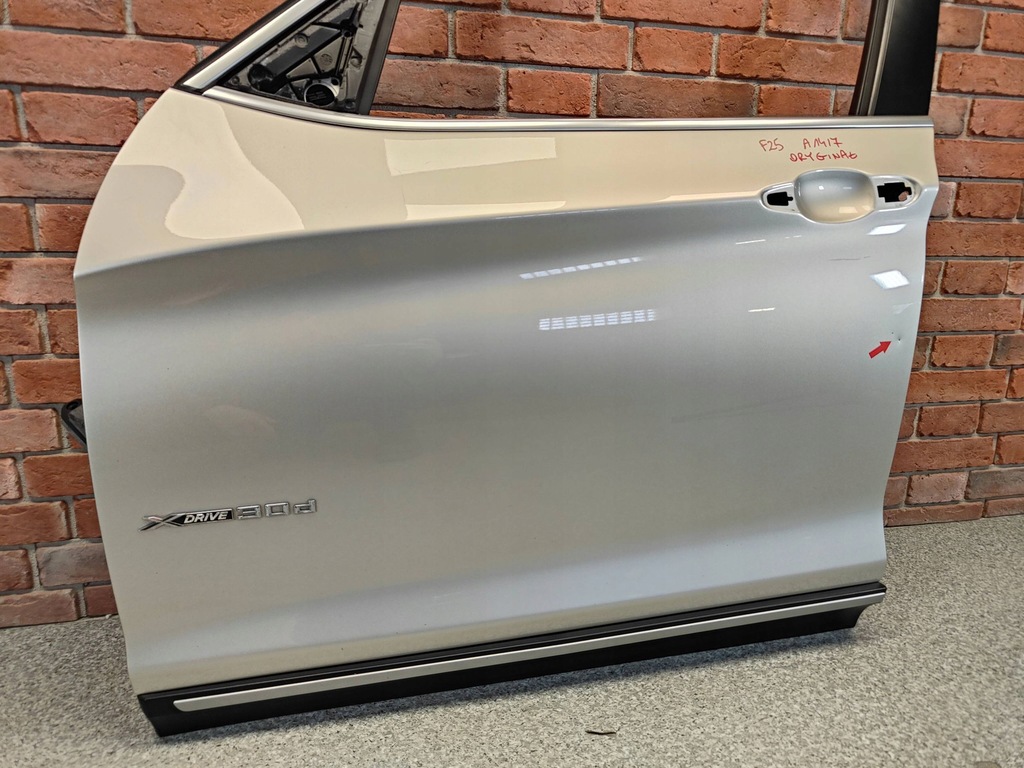 фото №14, Bmw x3 f25 дверь левый перед левая передние a14 a14/7 mineral silber