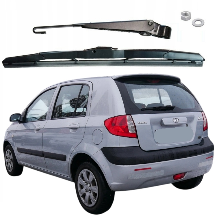 фото №6, Рычаг + дворник na задняя дворники hyundai getz 2002-2009 r