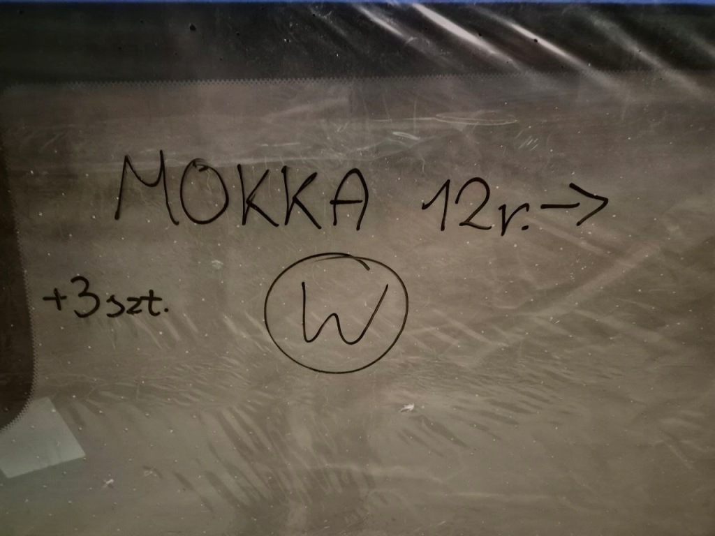 Оригінальна скло лобове opel mokka Доставка