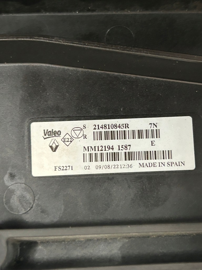 Ремінь передній балка комплект радіатор renault clio v 19- 1.6 sce e-tech Київ