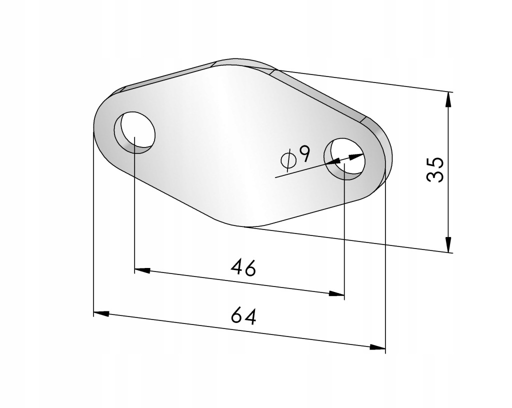 фото №2, Заглушка egr ford ranger 2.5 3.0 tdci mazda 2.5 d