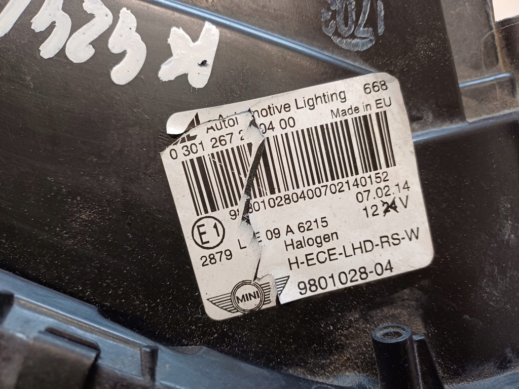 фото №9, Mini countryman r60 10- лампа правая перед 9801028 -04