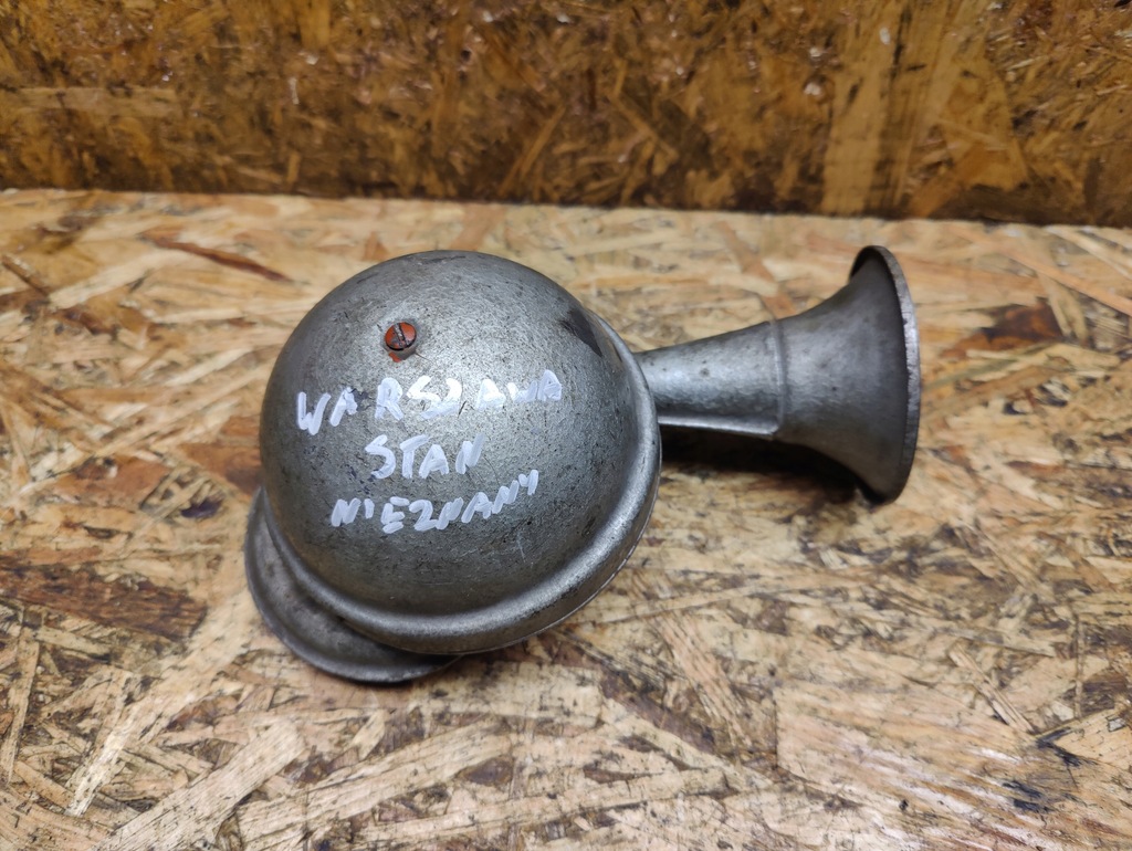 фото №1, Клаксон сигнал fso warszawa сирена оригинал garbus