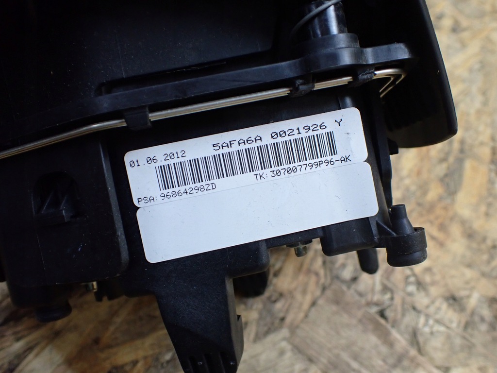 фото №9, Подушка подушка безопасности водителя citroen ds5 hybrid europa 96864298zd