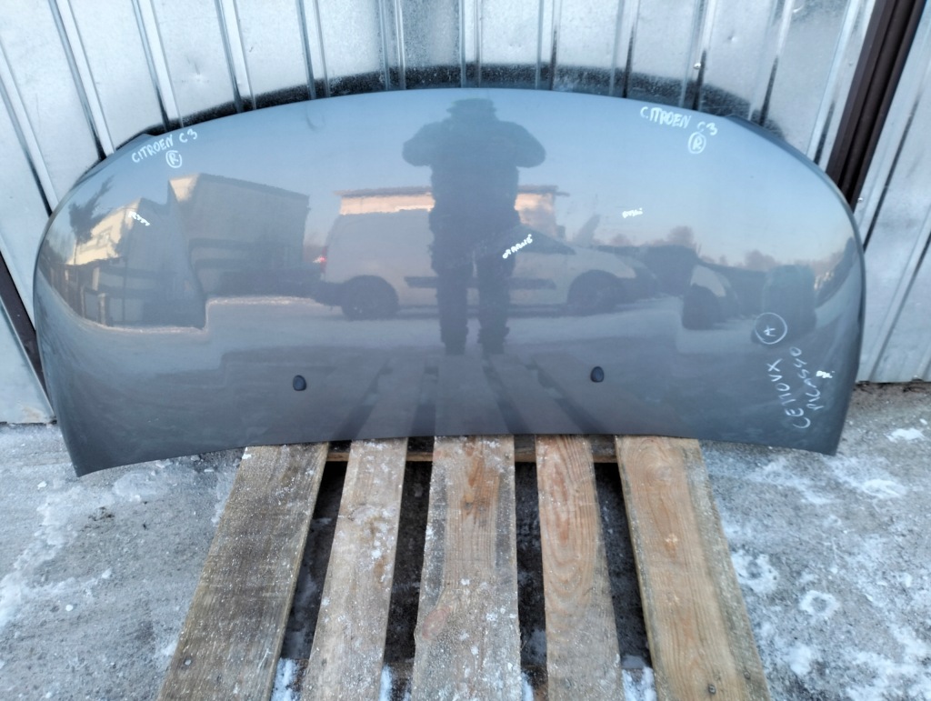 фото №1, Капот кришка двигуна citroen c3 picasso колір kthc 2008-2012 оригінал