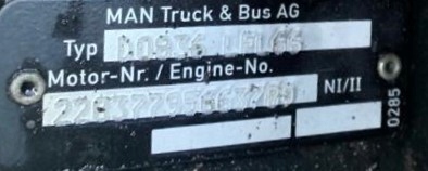 фото №8, Kompletny двигатель man tgl tgm 250km 340 km d0836 euro 6