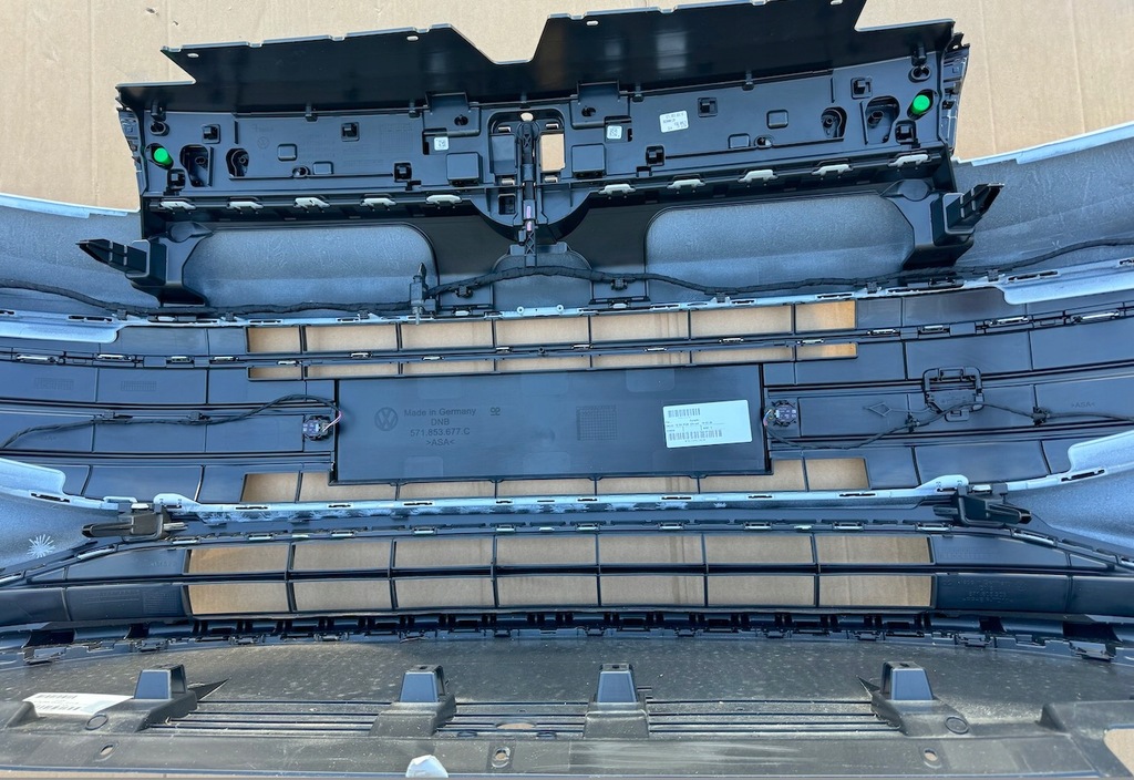 фото №8, Vw tiguan 3 iii 571 бампер перед передний kompletny 6xpdc + 2x радар