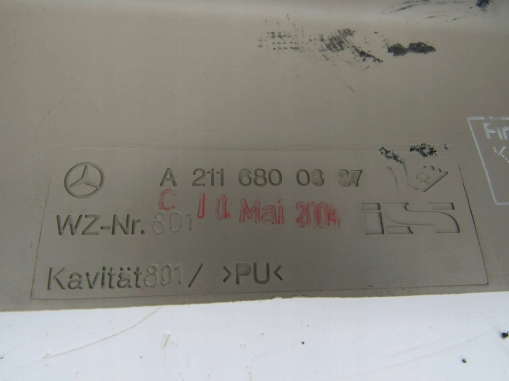 фото №5, Mercedes e w211 211 приборная панель приборная консоль pulpit бежевая a2116800687