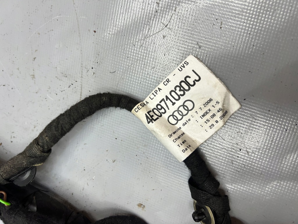 фото №5, Замок дверь доводчик правый перед europa audi a8 s8 d3 4e lift 4e1837016aa