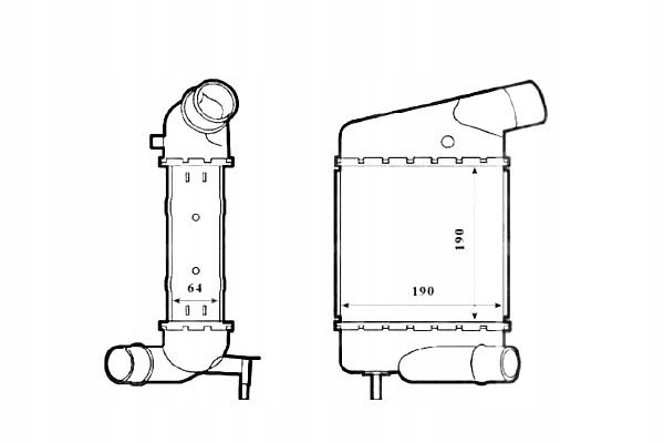 фото №2, Nrf интеркулер renault twingo ii wind 1.2/1.5d/1.