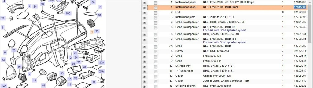 фото №9, Saab 9-3 ver2 2008 панели приборная, консоль