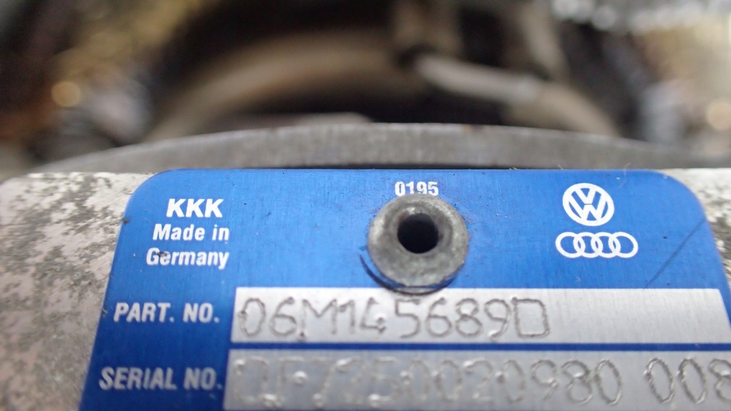 фото №16, Турбина турбонагнетатель 06m145689d audi s4 a5 8w