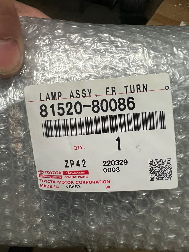 фото №10, Toyota supra mk4 комплект поворотник w бампер