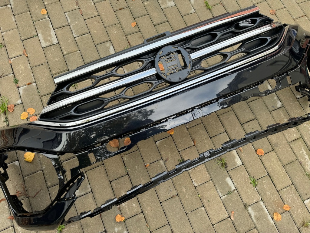 фото №4, Vw t-roc 2ga r line lift бампер перед решітка радіатора гарний