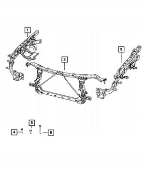 фото №7, Pas передній радіатор wrangler gladiator 3.0 crd