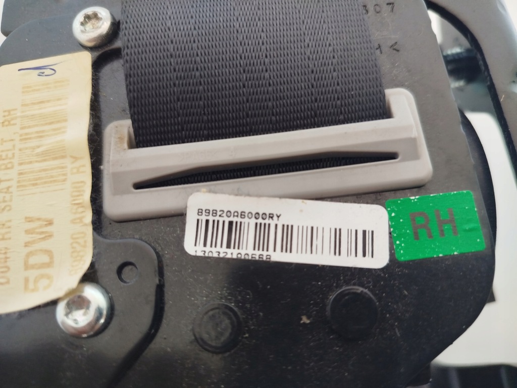 фото №8, Pas безпеки правий задня hyundai i30 ii kia 89820-a6000