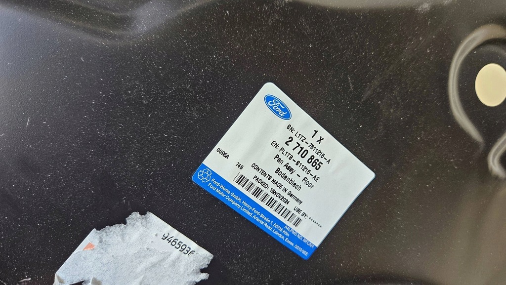 фото №12, Піддон багажника pas задня задній ford puma mk2 l1tz-7811215-a новий оригінал