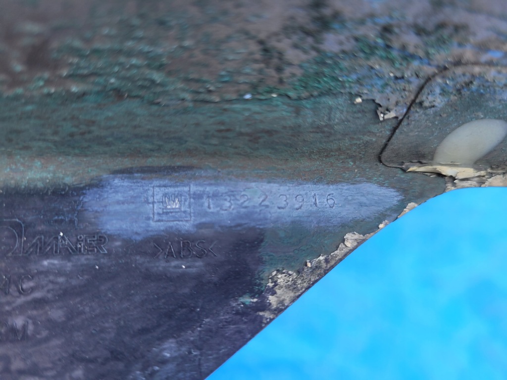 Opel-części | astra h молдинг накладка кришки задній хром універсал 13223916 Оригінал