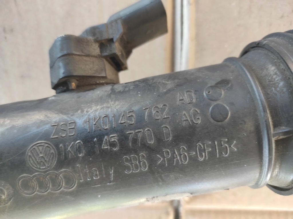 фото №1, Audi a3 s3 8p 2005 труба интеркулер 1k0145762