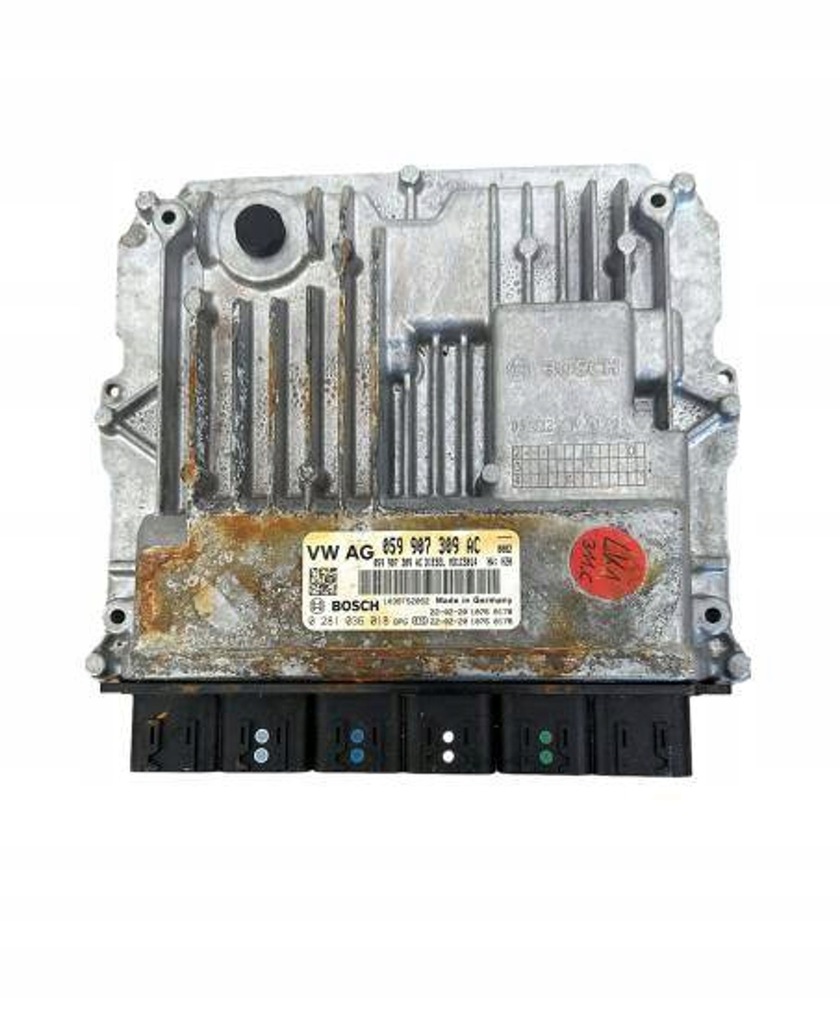фото №1, Audi блок управления бортовой компьютер двигателя 059907309ac