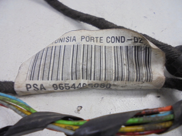 фото №2, Peugeot 407 джгут електрична двері перед ліва 9654465080